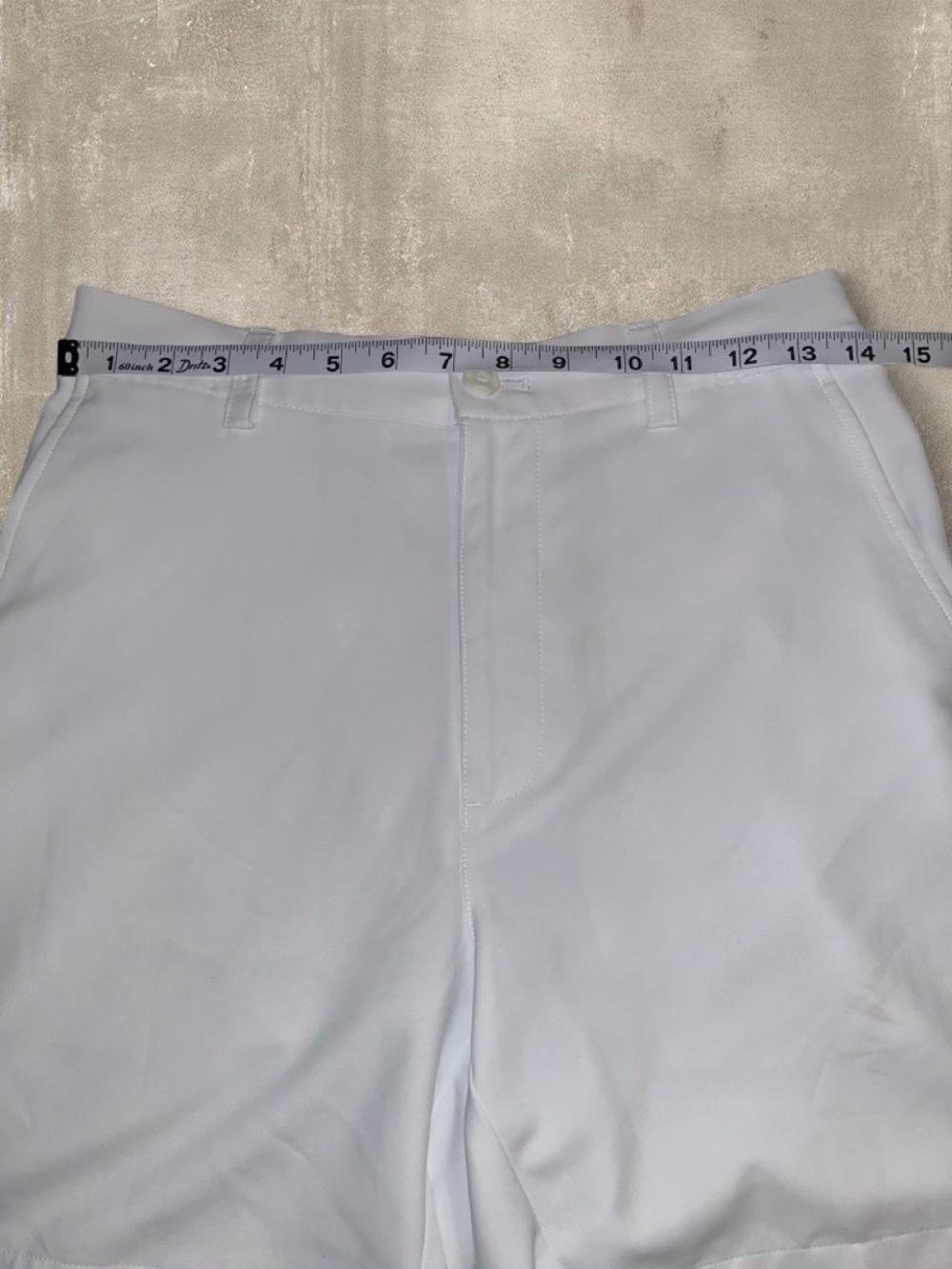 Roundtree & Yorke Performance White Golf Shorts Men’s Size 32 - Picture 3 of 5